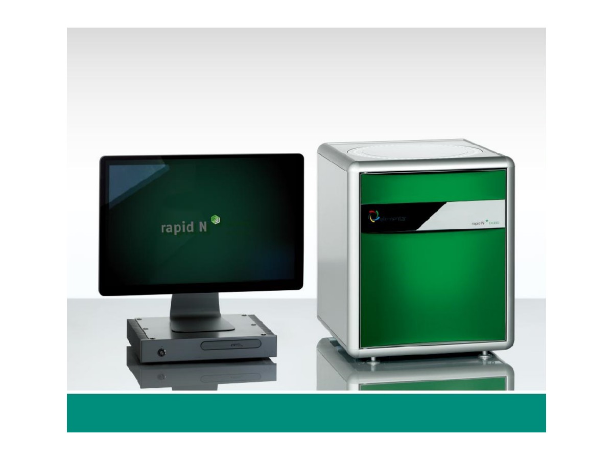 rapid N exceed 杜马斯快速定氮仪 rapid N exceed